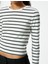 Uzun Kollu Crop T-Shirt Bisiklet Yaka Slim Fit Pamuklu 5