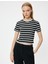 Basic T-Shirt Kısa Kollu Bisiklet Yaka Slim Fit 3