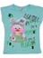 Kız Çocuk Bisiklet Yaka Kısa Kollu T-Shirt 2