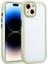- Apple iPhone 14 - Kılıf Kamera Korumalı Renkli Kenar ve Çerçeve Tasarımlı Vitamin Kapak - Yeşil 1