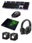 5in1 Oyuncu Klavye Mouse Mause Pad Seti Kablolu Rgb 1+1 Speaker Set Gamer Pc Oyun Seti Klavye Razer 1