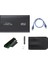 HDD Kutusu Harddisk Kutusu 2.5 Inch Sata SSD USB 3.0 Harici Kutu, Siyah 1