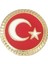Ay Yıldız Yuvarlak Yaka Rozeti 1 Adet 1