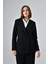 Siyah Cep Detaylı Business Blazer Ceket 1