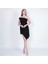 Fonksiyonel Bağlamalı Siyah Gündüz ve Gece Kullanım Elbise Summer Dress 3