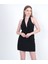 Fonksiyonel Bağlamalı Siyah Gündüz ve Gece Kullanım Elbise Summer Dress 5