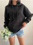 3 Iplik Şardonlu Kapşonlu Sweatshirt 1