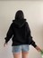 3 Iplik Şardonlu Kapşonlu Sweatshirt 3