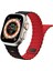Apple Watch Uyumlu 42 44 45 49MM Uyumlu Mıknatıslı Ultra Sağlam Silikon Kordon 1