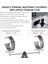 Apple Watch Uyumlu 42MM 44MM 45MM 49MM Metal Kordon Kayış 2