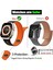 Apple Watch Uyumlu 42 44 45 49MM Uyumlu Mıknatıslı Ultra Sağlam Silikon Kordon 3