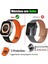 Apple Watch Uyumlu 42 44 45 49MM Uyumlu Mıknatıslı Ultra Sağlam Silikon Kordon 3