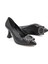 (Kırcalı) Topuklu Kadın Ayakkabı Siyah 2