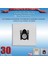 Conti Avido 2080 - Vc 701 Talento 2020 - Vc 702 Talento 2040 - Vc 703 Avido 2060 - Vc 704 Avido 2080 Modellerine Uygun 30 Adet Süpürge Toz Torbası 200620 3