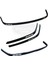 Peugeot 206 206+ 1998-2012 Uyumlu Üniversal Laguna Lip Esnek Ön Lip 2 Parça Tampon Altı Dil Karlık Ön Ek 5