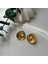 Gold Spiral Küpe 1