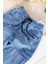 Kargo Cepli Denim Kumaş Beli Lastikli Erkek Çocuk Kot Pantolon 4