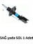 Ön Amortisör Doblo 1,4 1,6 1,3d Mjt 1,9 Jtd 2003-2010 51755247 311930 Sachs 1