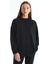 Aversa - Modal  Kumaş Oversize Uzun Kollu Sweatshirt - Antrasit 2