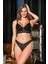 Bralet Sütyen Slip Külot Takım Siyah (MGP31351) 1