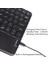 Vorcom Sx Pro 10.1" Uyumlu Kablosuz Bluetooth Şarjlı Touchpad'li Q Klavye - Siyah 5