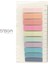 Şeffaf Renkli Postit Post-It Post It. Kitap Ayracı Ayraç Postit Sticker Not Kağıdı 200 Yaprak 1