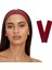 2' Li Spor Saç Bantları - Elastik Kaymaz İnce Saç Ter Kafa Bandı Bandana, Kadın & Erkek Koşu Fitness Yoga Pilates Makyaj Yüz Yıkama Atletik Egzersiz Saç Bandı Bordo 1