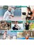 4'lü Spor Saç Bantları - Elastik Kaymaz İnce Saç Ter Kafa Bandı Bandana, Kadın & Erkek Koşu Fitness Yoga Pilates Makyaj Yüz Yıkama Atletik Egzersiz 4'lü Saç Bandı Seti Koyu Sarı 5