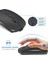 Kablosuz Sessiz Mouse  Bluetooth Şarjlı 2.4ghz 3