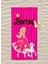 Barbie Desenli Dijital Baskılı Plaj Banyo Havlusu 1