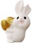 Mini Tavşan Süs Heykeli Dekorasyon El I Aksesuarları Sahne (Yurt Dışından) 1
