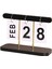 Takvim Dekoratif Flip Takvim Perpetual Calendar Ev Dekorasyonu (Yurt Dışından) 1