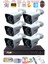 6 Kameralı 2mp Full Hd Görüntü 6 Atom LED Gece Görüşlü Dış Mekan Güvenlik Kamerası Seti 500GB 2