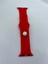 Apple Watch Uyumlu 38-40-41 mm Kırmızı Silikon Kordon 3