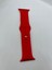 Apple Watch Uyumlu 38-40-41 mm Kırmızı Silikon Kordon 4