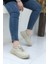 7060 Lastik Bağlı Kadın Sneaker Spor Ayakkabı - Bej - 37 4