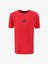 Bisiklet Yaka Baskılı Kırmızı Erkek T-Shirt PBF4SM-TST5073 1