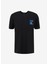 Bisiklet Yaka Baskılı Siyah Erkek T-Shirt 240M2204999 1