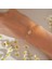 Yuvarlak 14 Ayar Altın Plakalı Ü Harfine Hediye BILEKLIK-S.357978D.358108F.358238G.358368 2