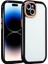 Apple iphone 14 Kılıf Renkli Silikon Kenarlı Arkası Şeffaf Kamera Korumalı Vitamin Kapak 1