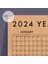Amerikan Standardı 2025 Takvim, Yıllık Planlayıcı Duvar Takvimi, Kraft Kağıt, Sunday Start 2