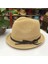 Hasır Güneş Koruma Plaj Şapkası Çift Caz Şapkası (Yurt Dışından) 1