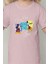 Çocukça Giy Çocukçagiy Mickey Mouse  Baskılı Unisex Çocuk Pamuklu Bisiklet Yaka Tshirt 2