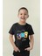 Çocukça Giy Çocukçagiy Mickey Mouse  Baskılı Unisex Çocuk Pamuklu Bisiklet Yaka Tshirt 1