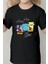 Çocukça Giy Çocukçagiy Mickey Mouse  Baskılı Unisex Çocuk Pamuklu Bisiklet Yaka Tshirt 2