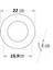 CT-5169 Slim LED Panel 18W Beyaz - 3'lü Paket 2