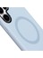 Galaxy S24 Ultra Kılıf Magsafe Destekli Çizilmeye ve Aşınmaya Dayanıklı Youngkit Velvet Serisi Mavi 3