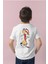 Çocukçagiy Space Astronot Baskılı Erkek Kız Çocuk Pamuklu Bisiklet Yaka Tshirt 1