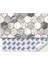Kendinden Yapışkanlı Seramik Fayans Kaplama Altıgen Desenli 005 Pvc Karo 30X60CM (4 Adet) 0,72 M2 4