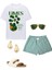 Limes Yazılı Limon Tasarım Baskılı Beyaz Kadın T-Shirt 3